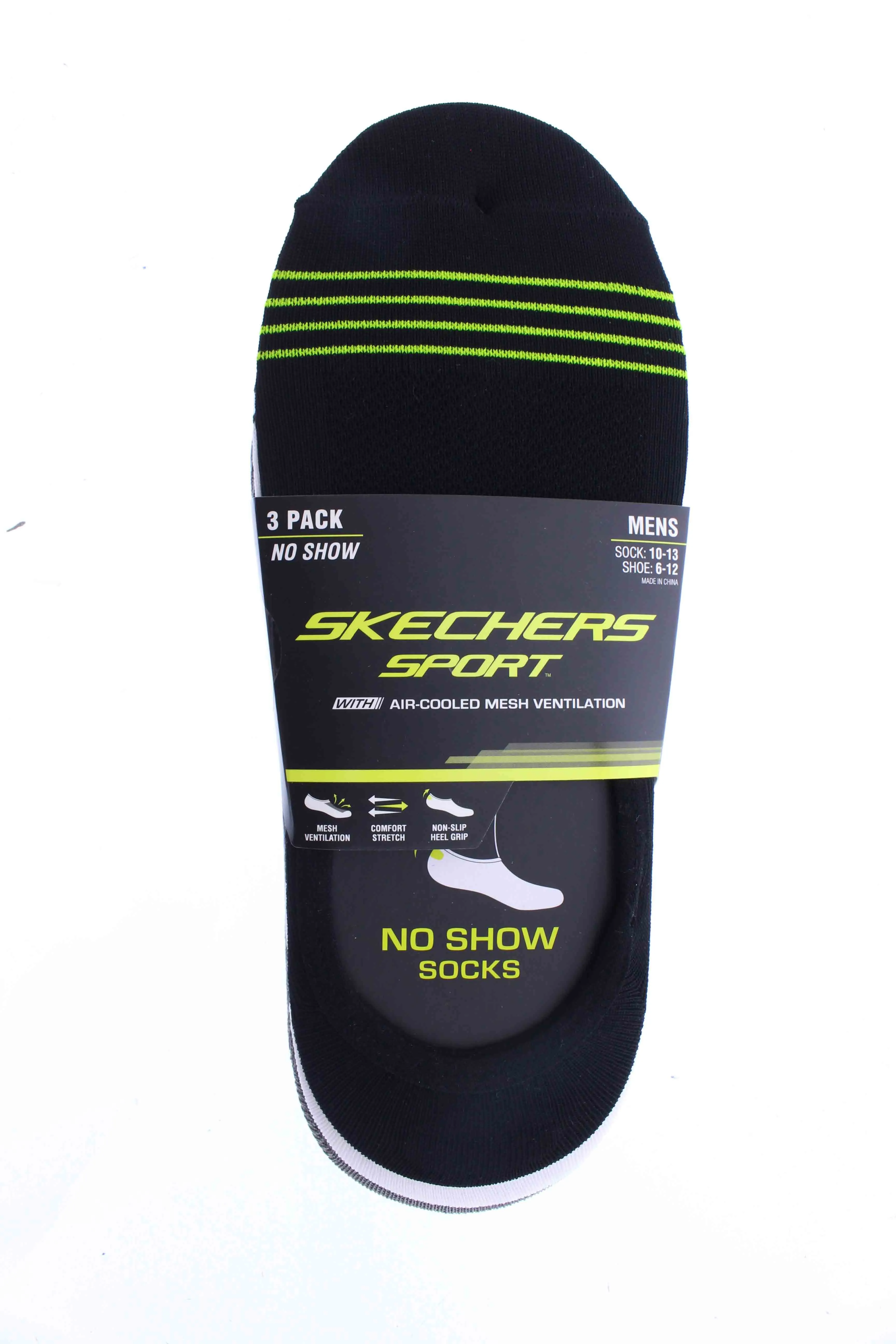 3PK MENS NON TERRY NO SHOW LINER