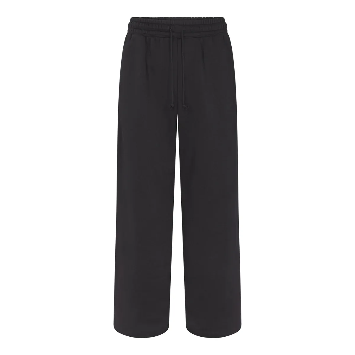 900 GSM 'Washed Black' Straight-Leg Pants
