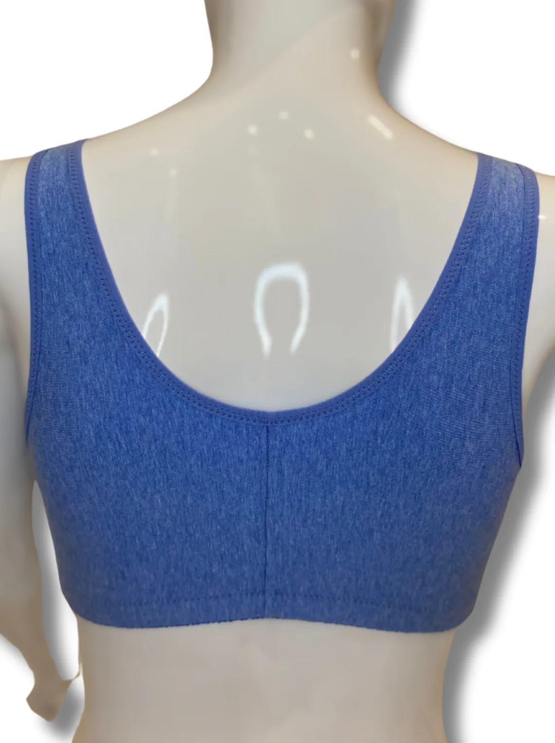 ABC Leisure Front Fastening Mastectomy Bra - Denim