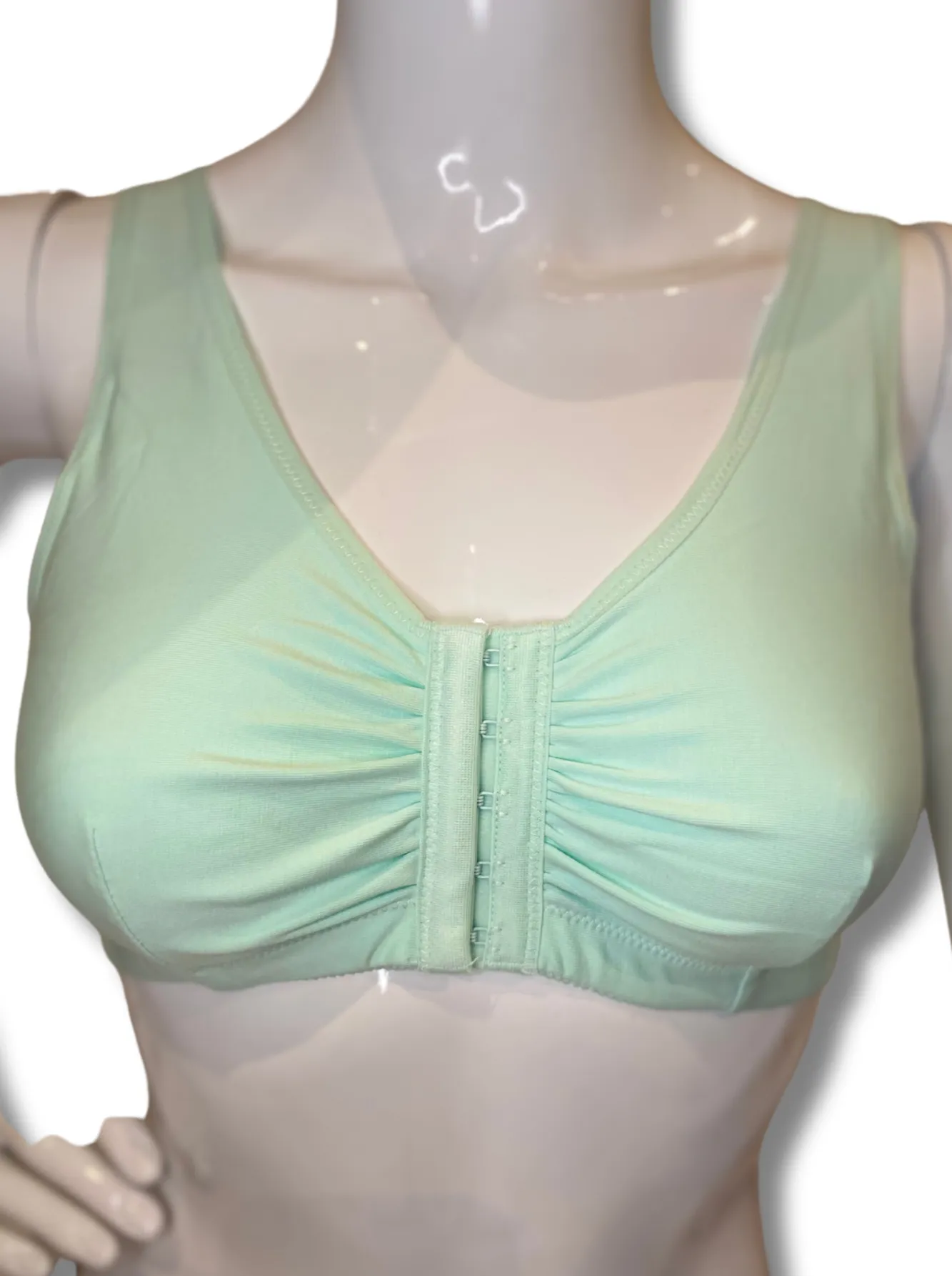 ABC Leisure Front Fastening Mastectomy Bra - Mint