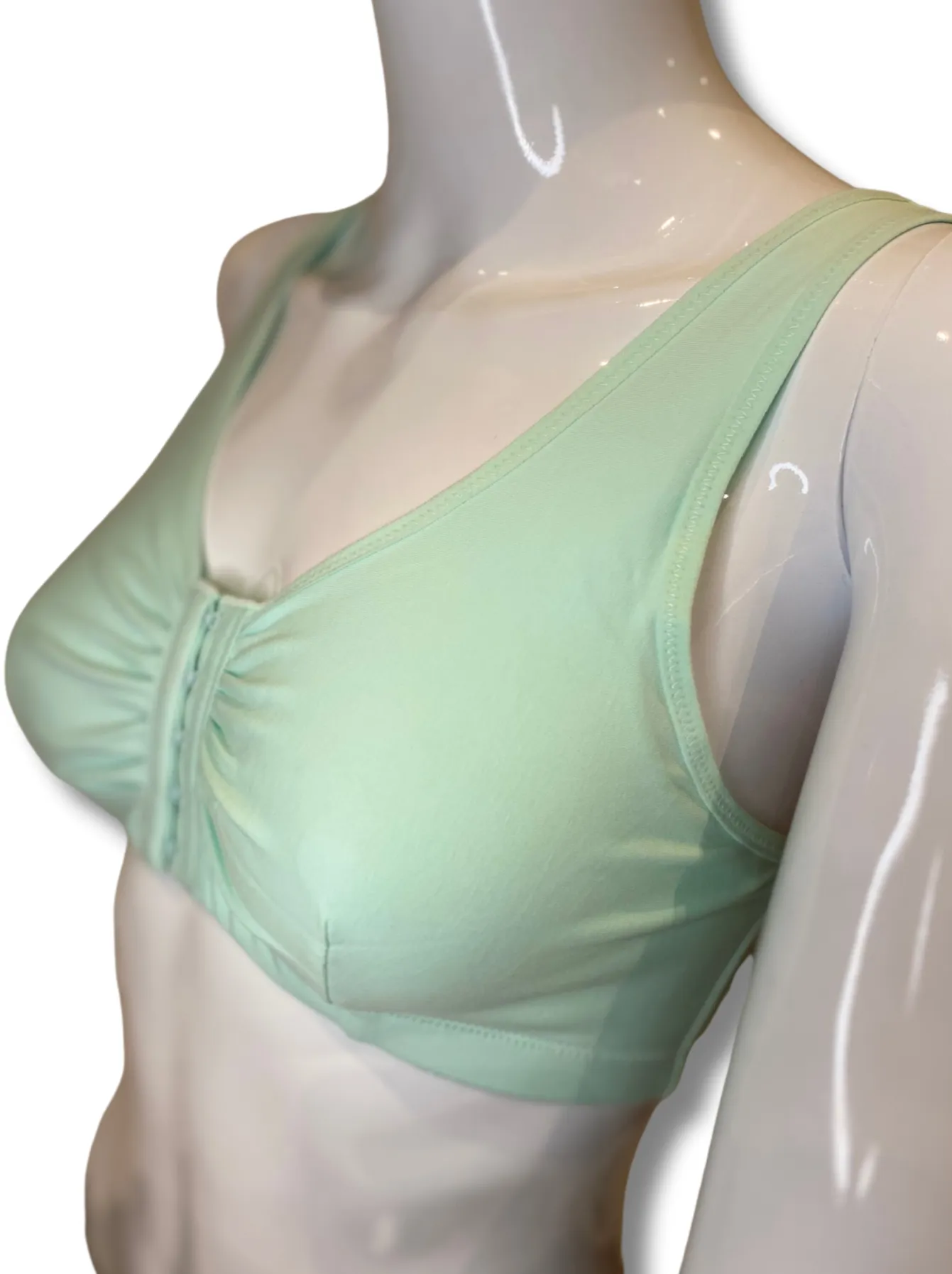 ABC Leisure Front Fastening Mastectomy Bra - Mint