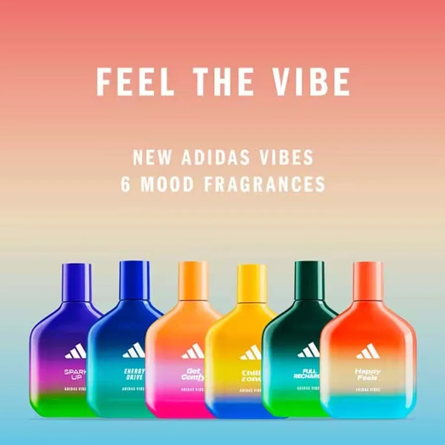 Adidas Vibes Happy Feels Eau de Parfum For All 100ml