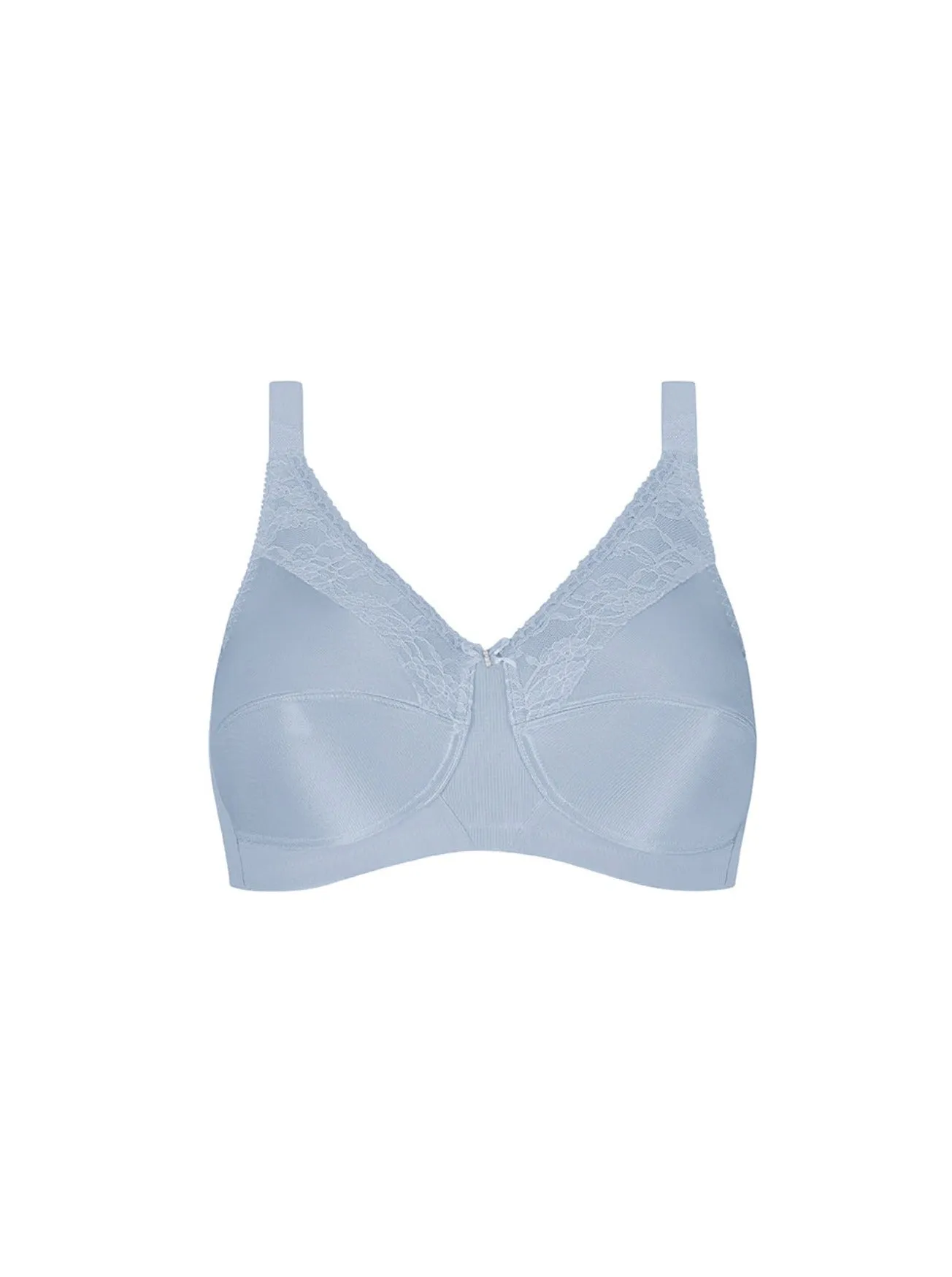 Amoena Nancy Wire Free  Mastectomy Bra - Light Blue