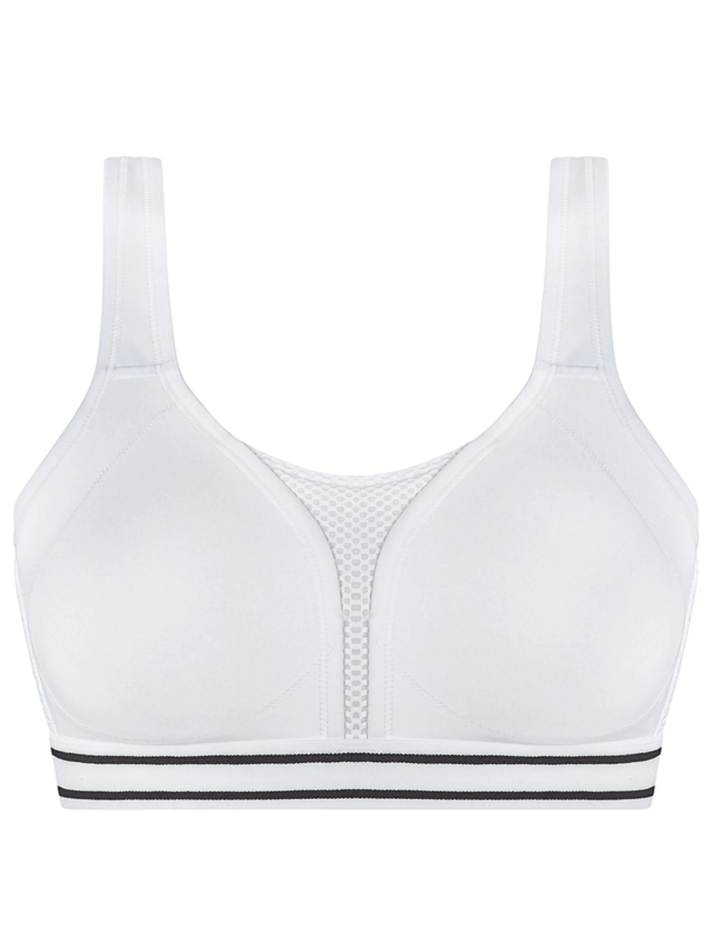 Amoena Performance Wire Free Mastectomy Sports Bra - White
