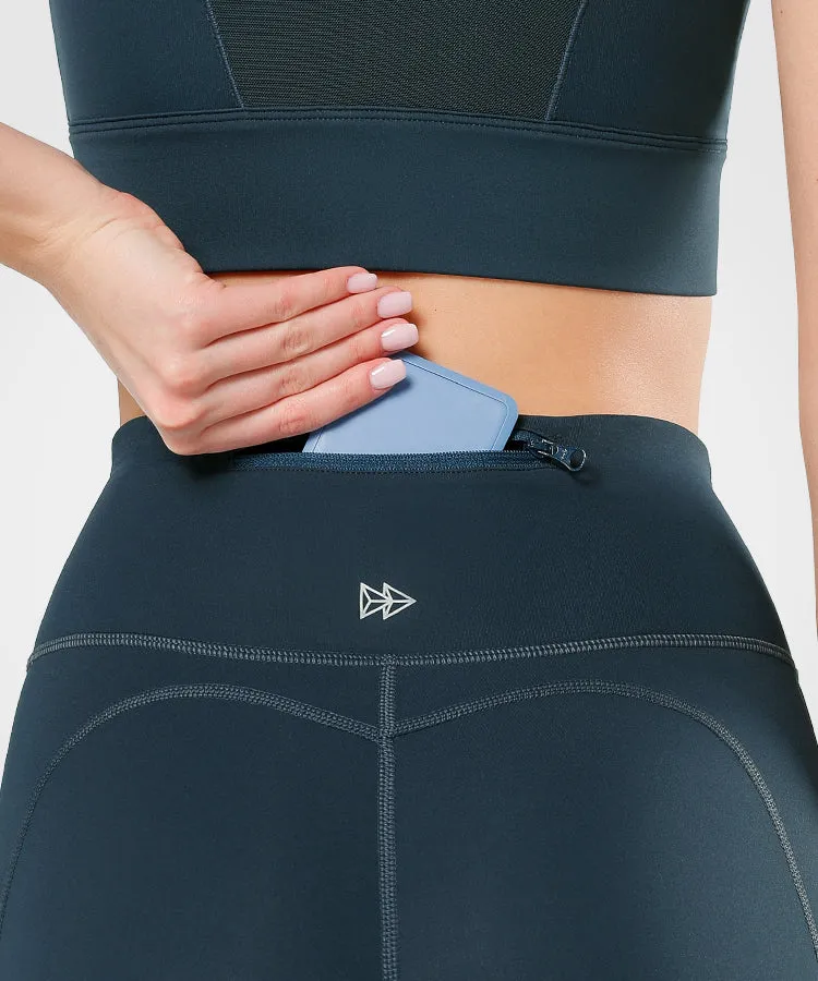 Anywhere Stretchy Butt-sculpting Biker Shorts  8"| Women's High Support Biker Shorts