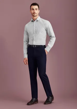 Biz Corporate Mens Siena Slim Fit Flat Front Pant Regular (70716R)
