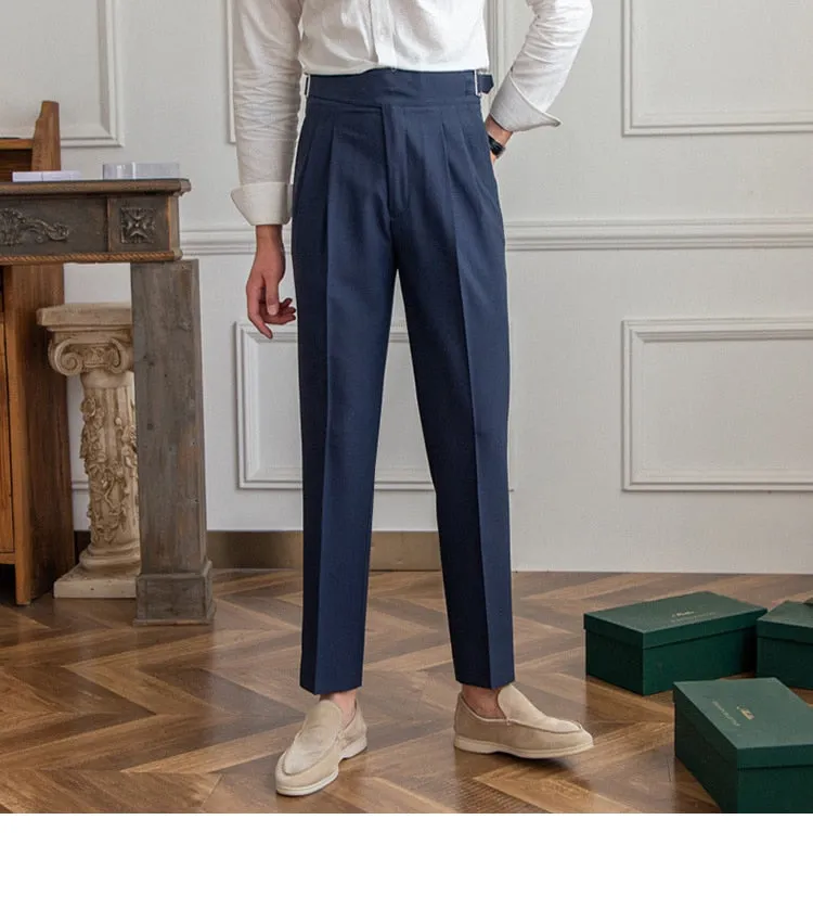 Classic Buckle Gurkha Pants by Italian Vega™