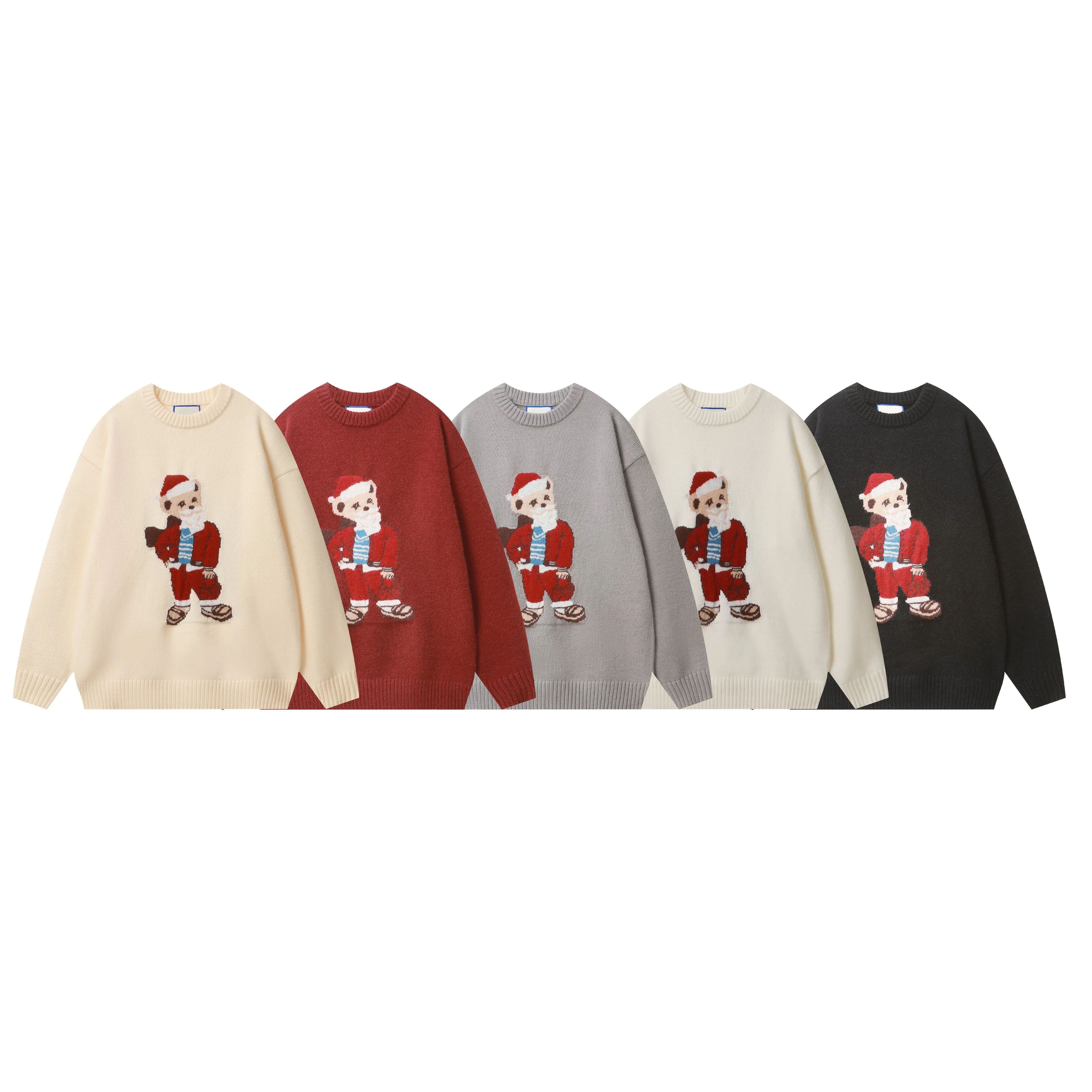 Faire Echo Slim-Fit Santa Knit Sweater