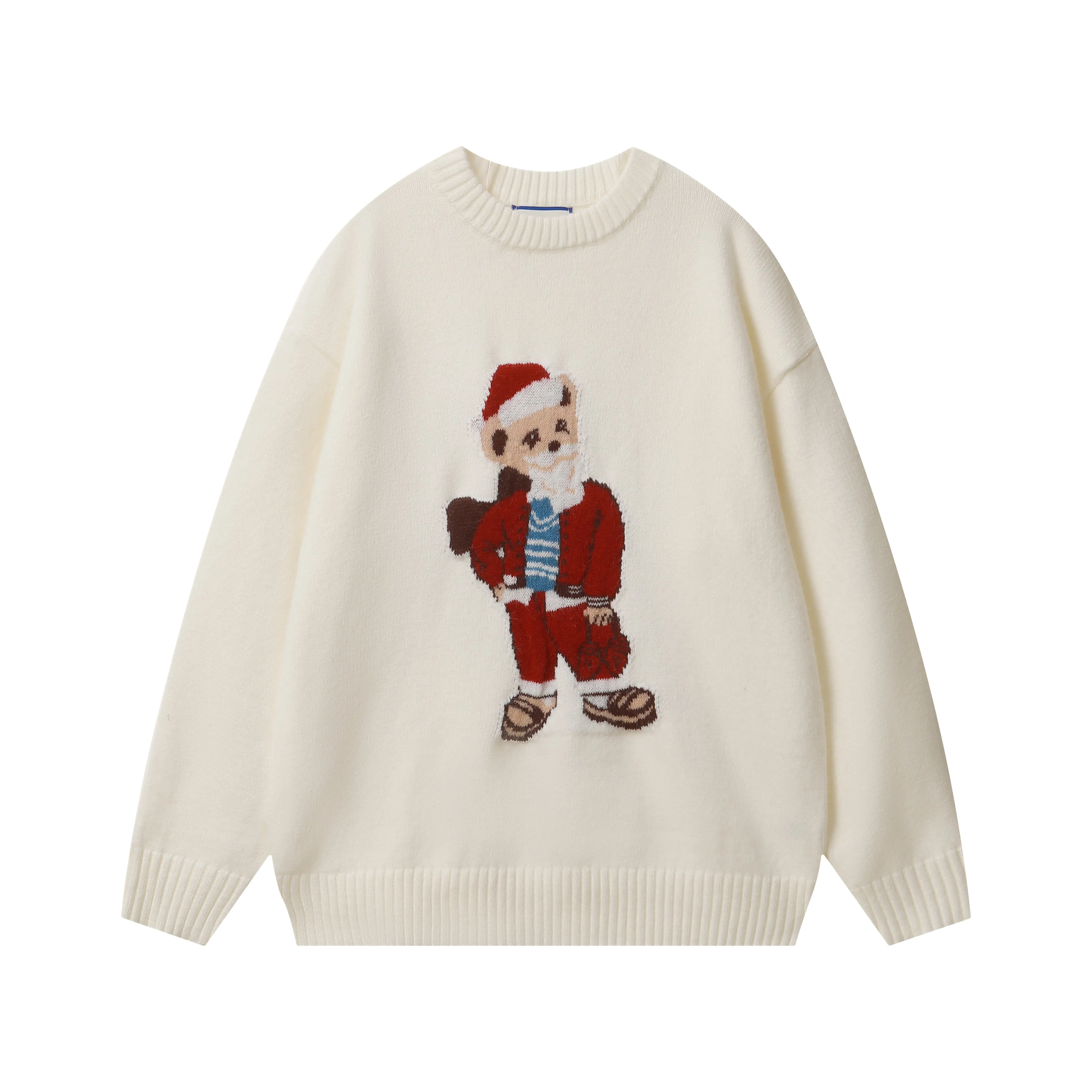 Faire Echo Slim-Fit Santa Knit Sweater