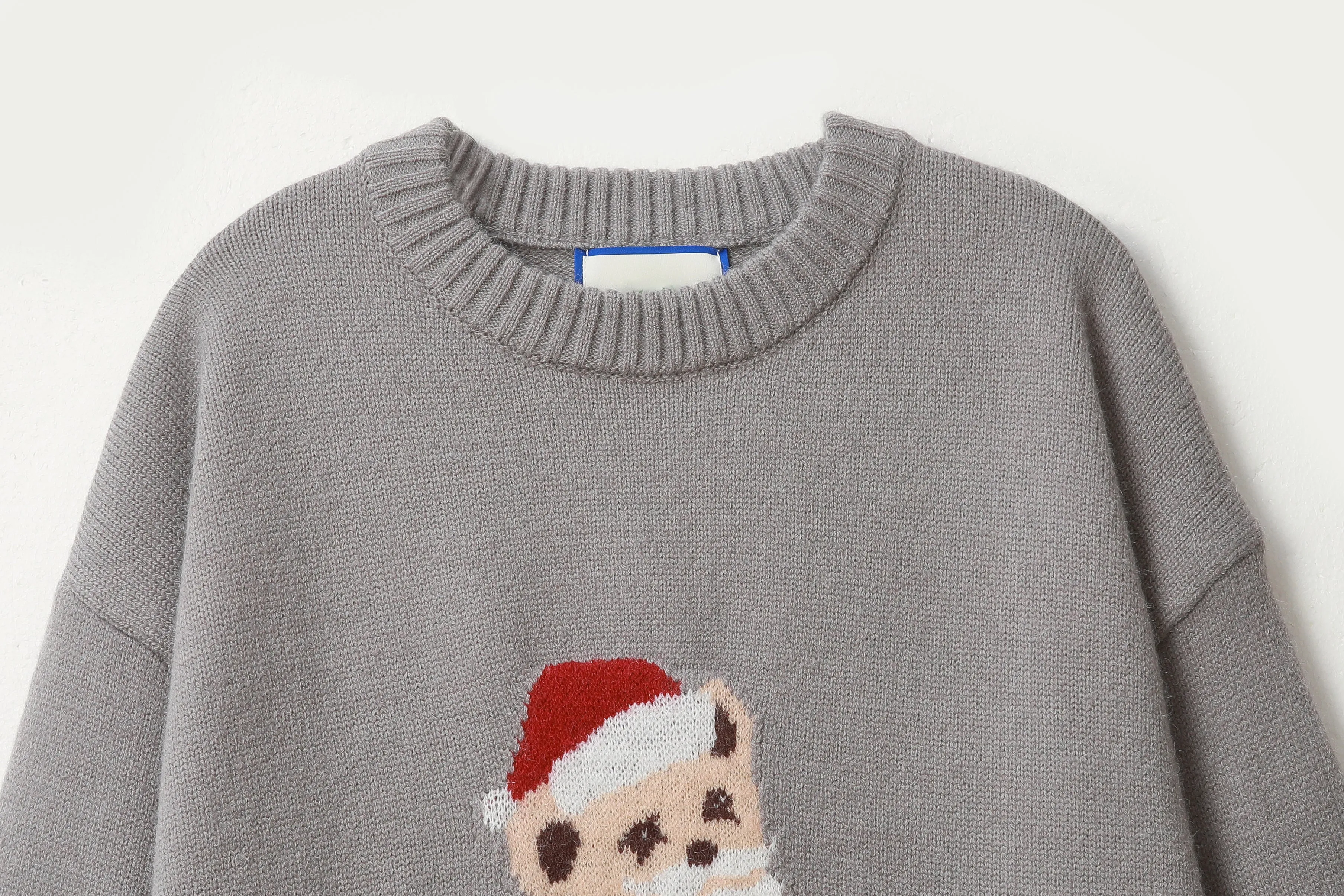 Faire Echo Slim-Fit Santa Knit Sweater