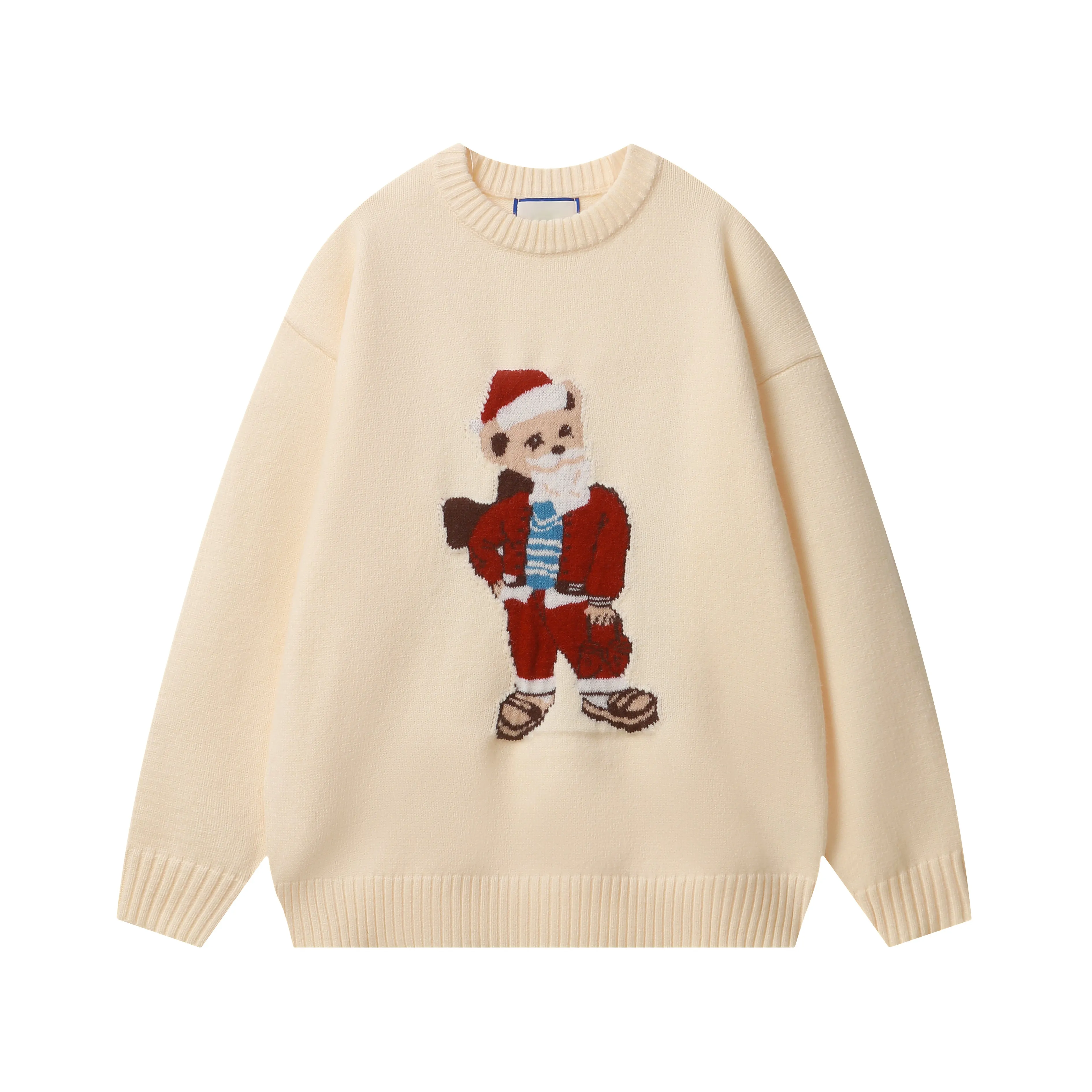 Faire Echo Slim-Fit Santa Knit Sweater