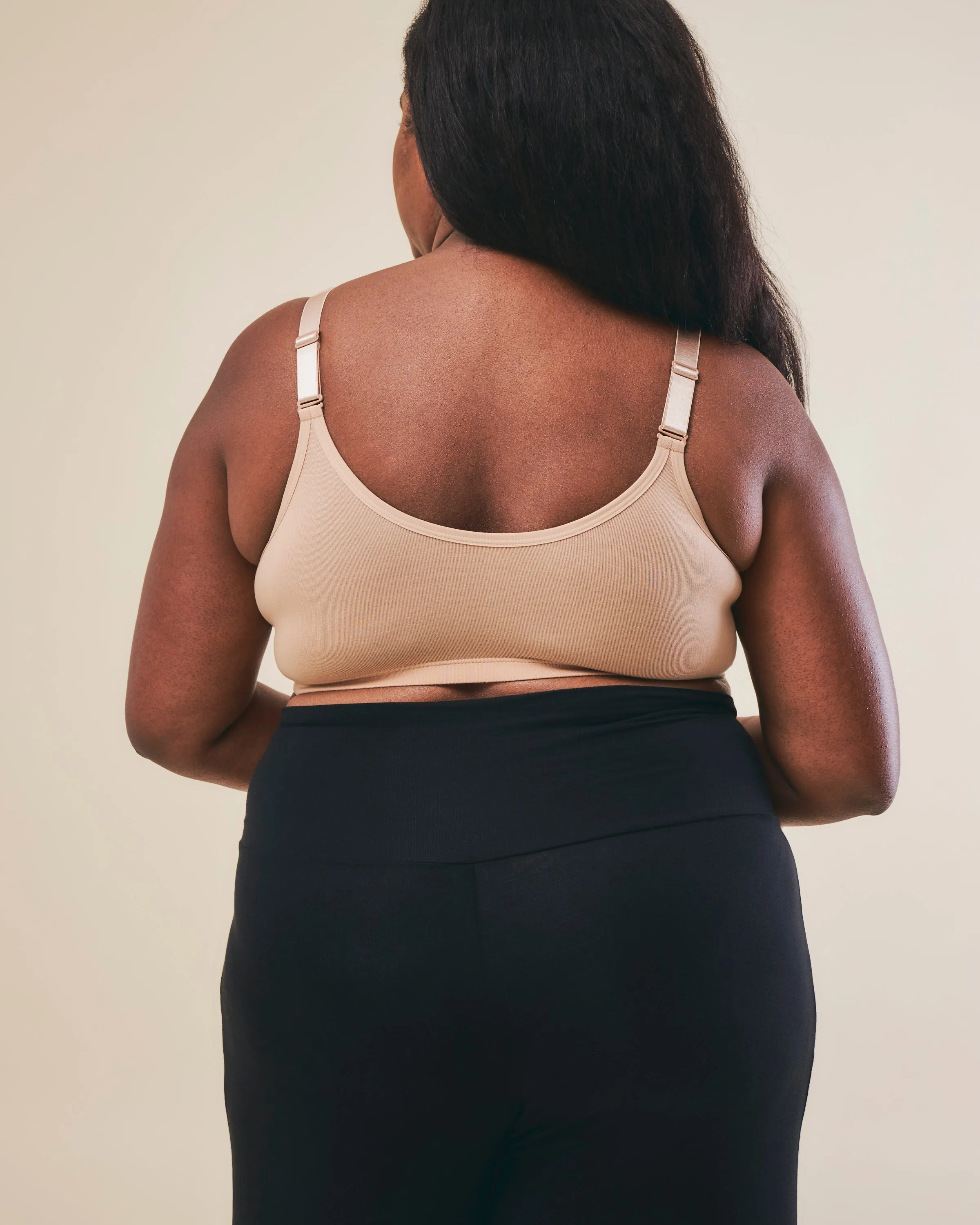 Front Closure Bra with Pockets
