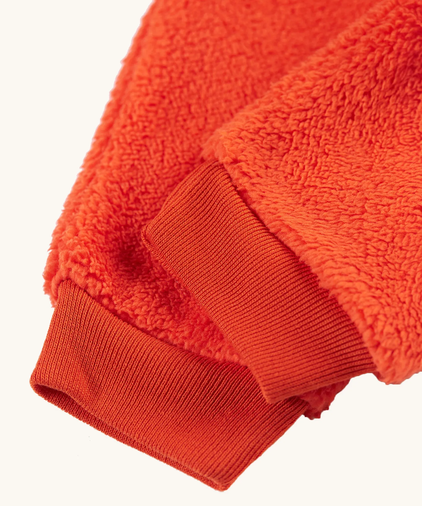 Frugi Ted Fleece Pull Ups - Bonfire