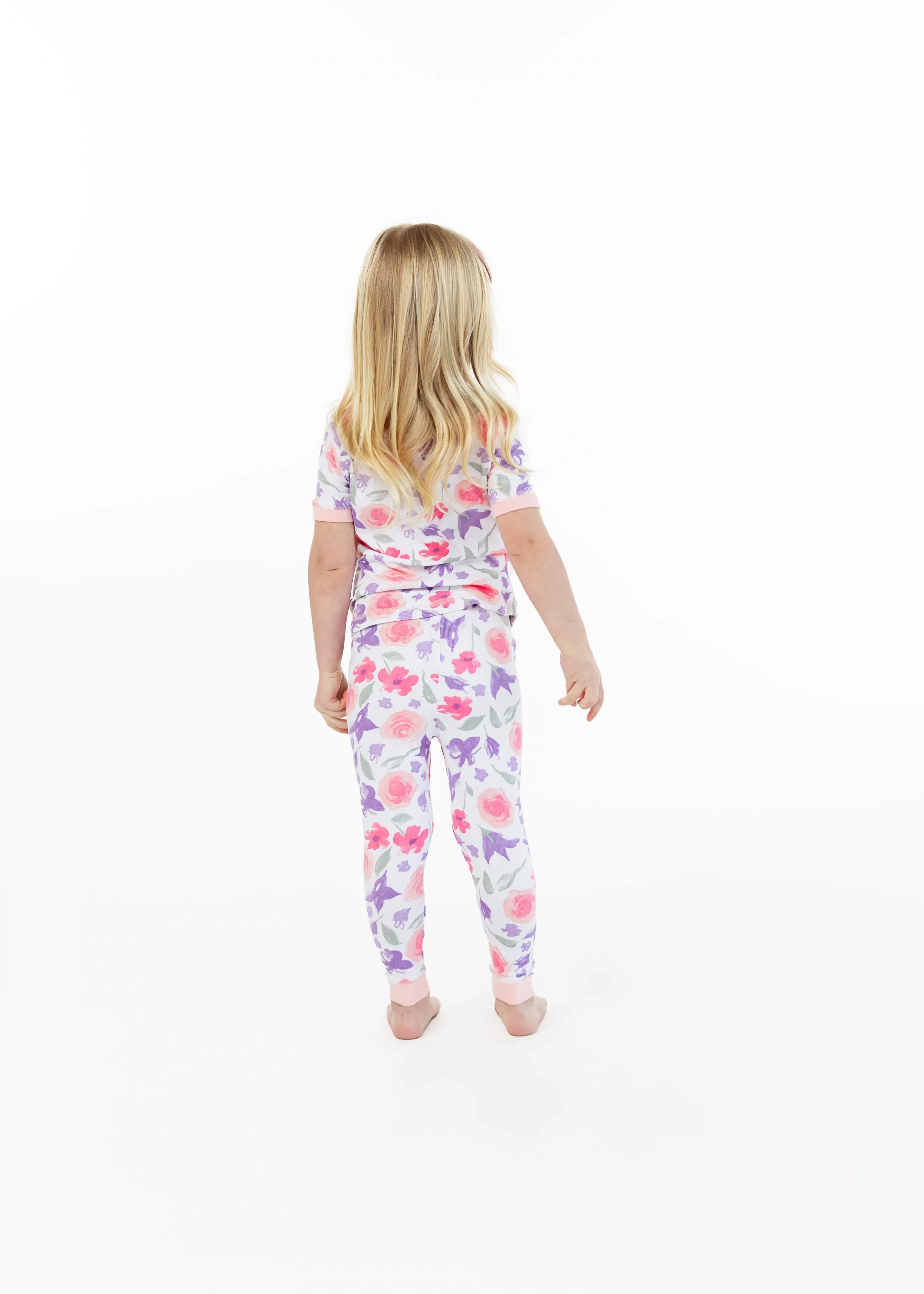 Girls Country Blooms Snug Fit 2-Piece Pajama Sleep Set