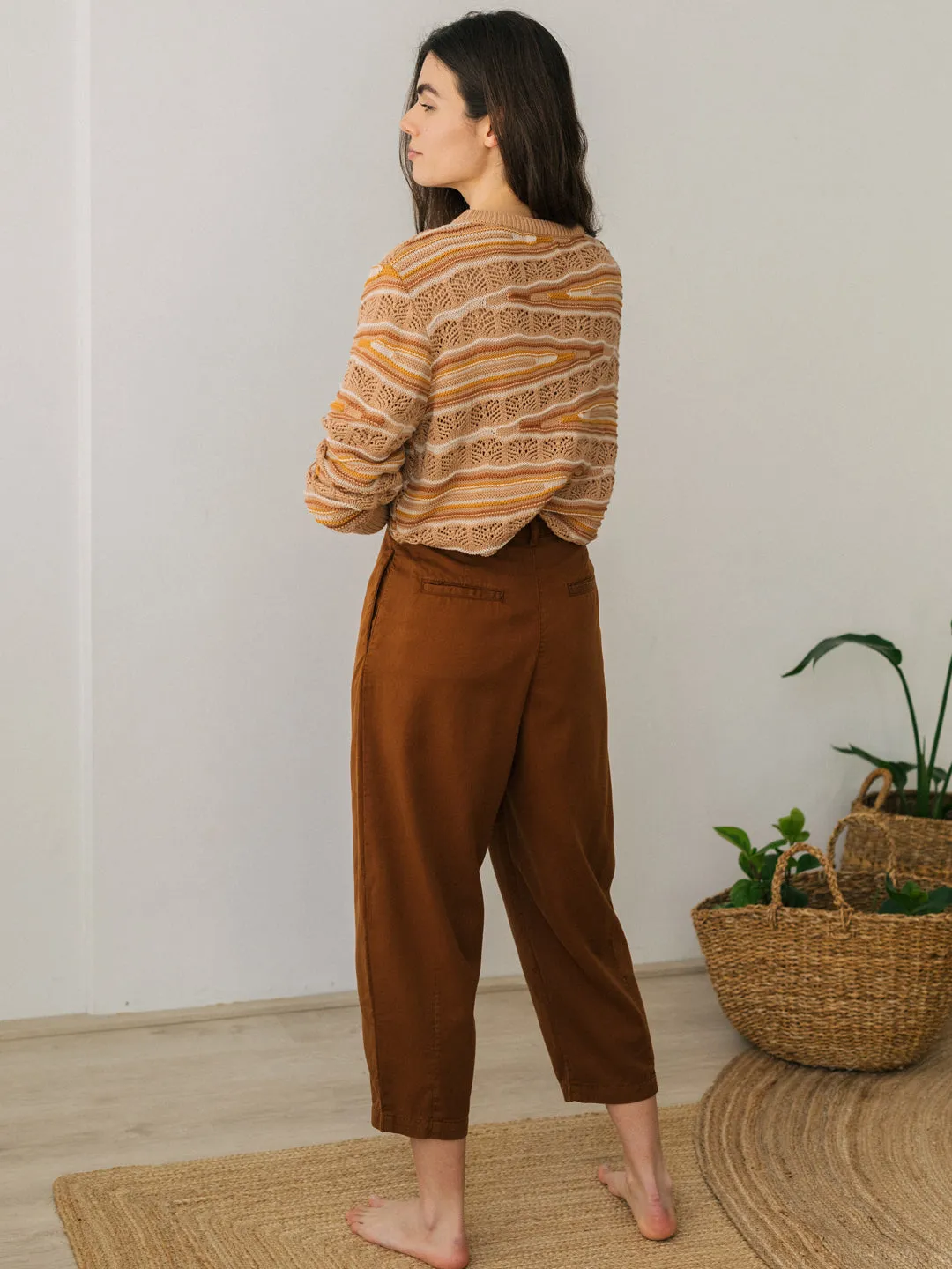 Haruku Pants Brown