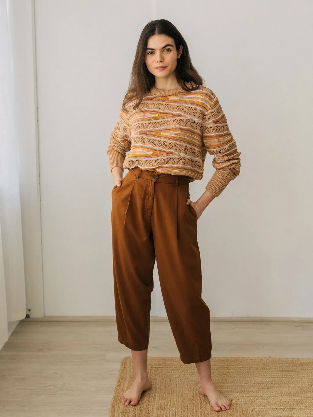 Haruku Pants Brown