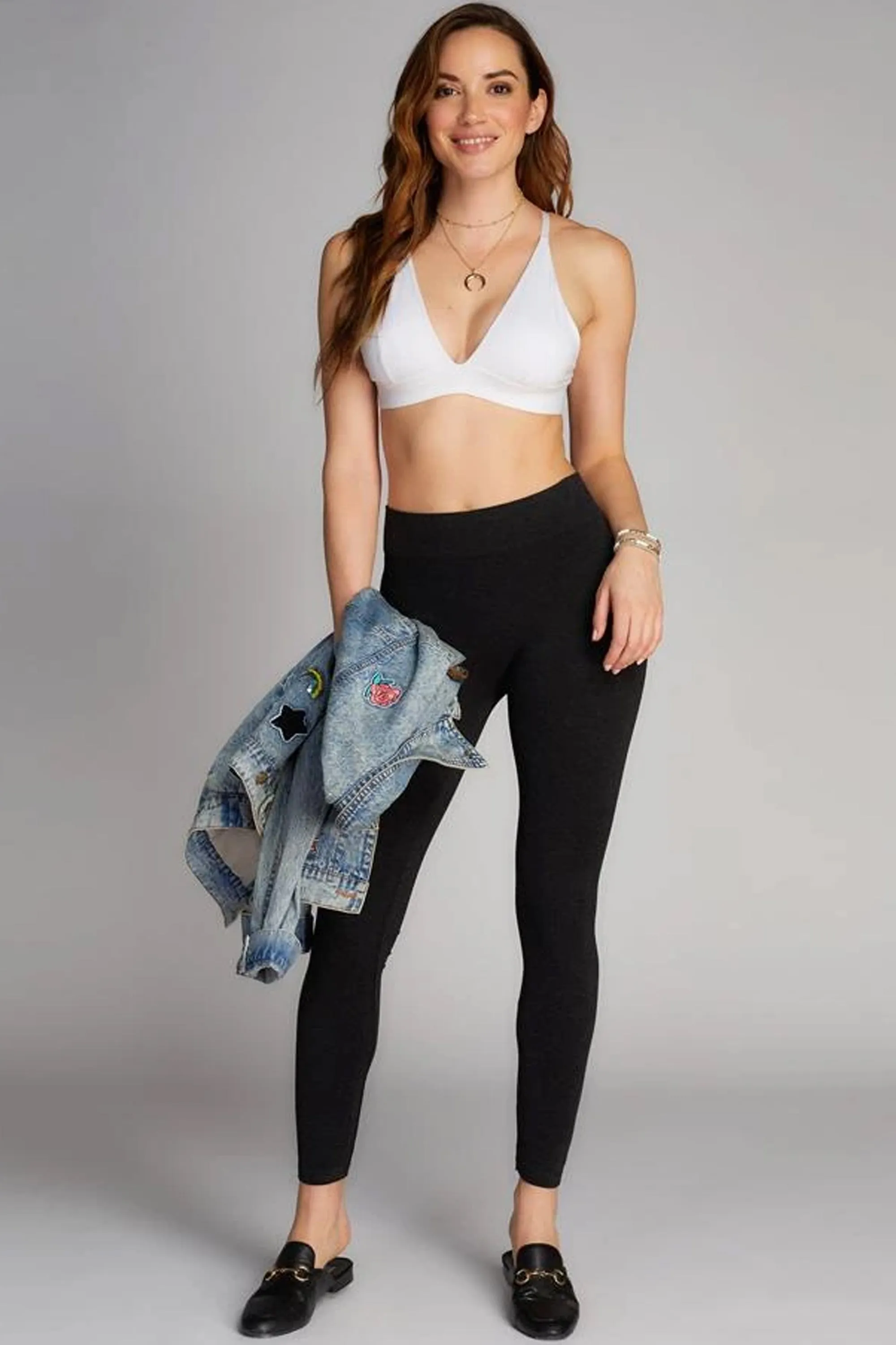 Heathered Legging with Fleece
