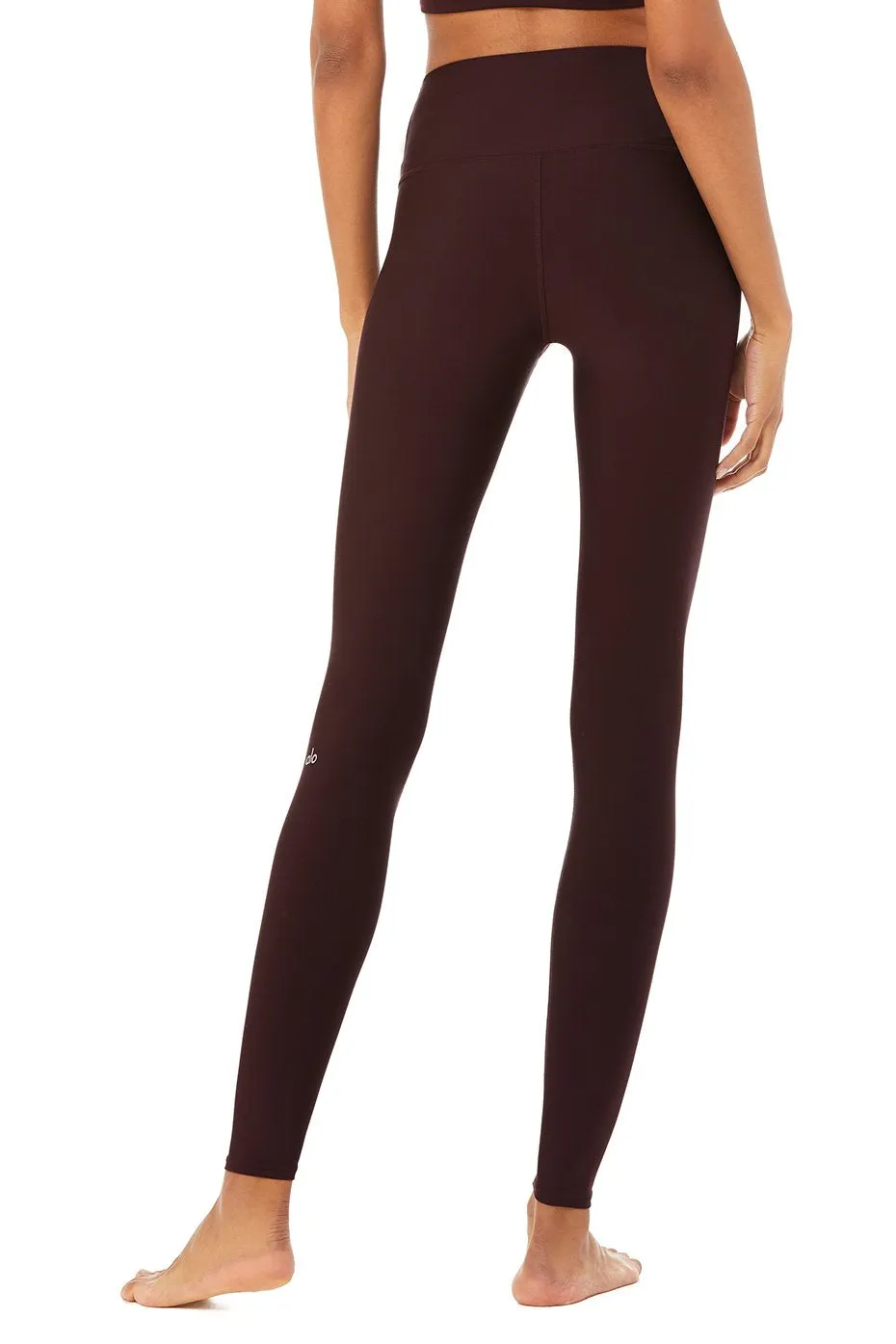High-Waist Airlift Legging - Oxblood