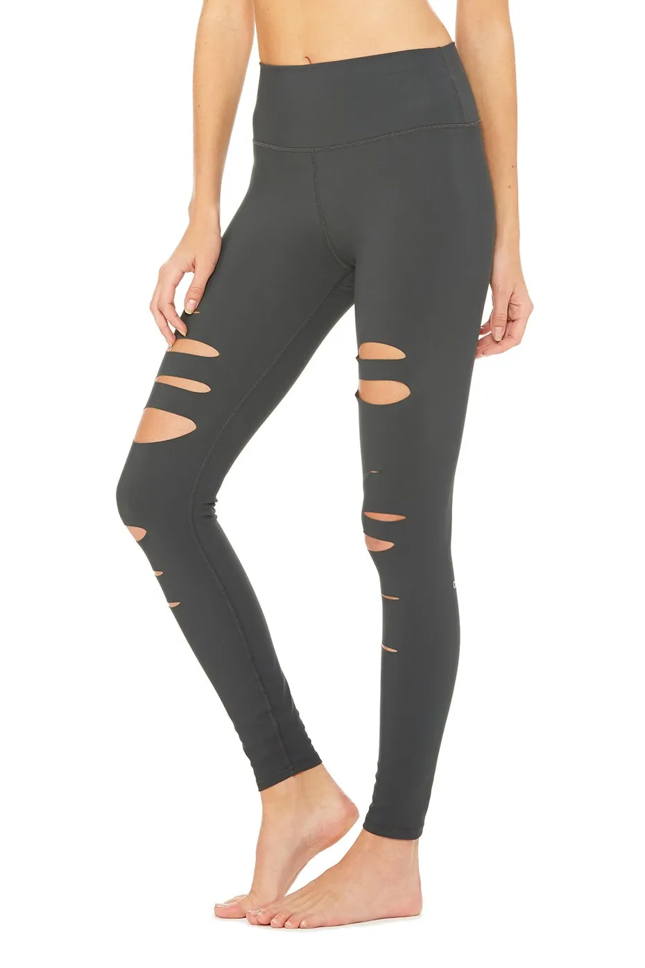 High-Waist Ripped Warrior Legging