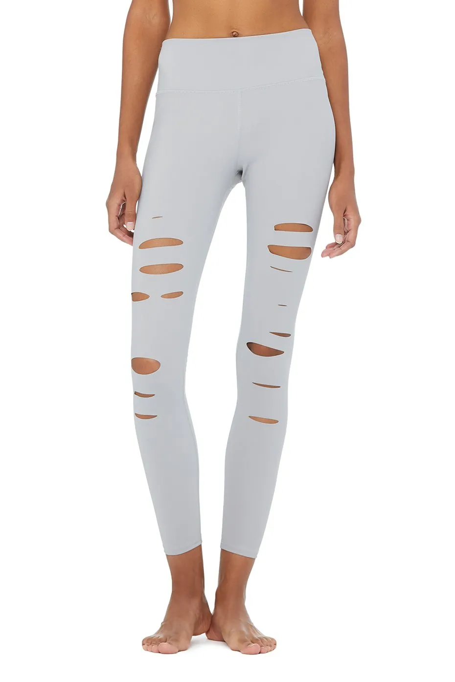 High-Waist Ripped Warrior Legging