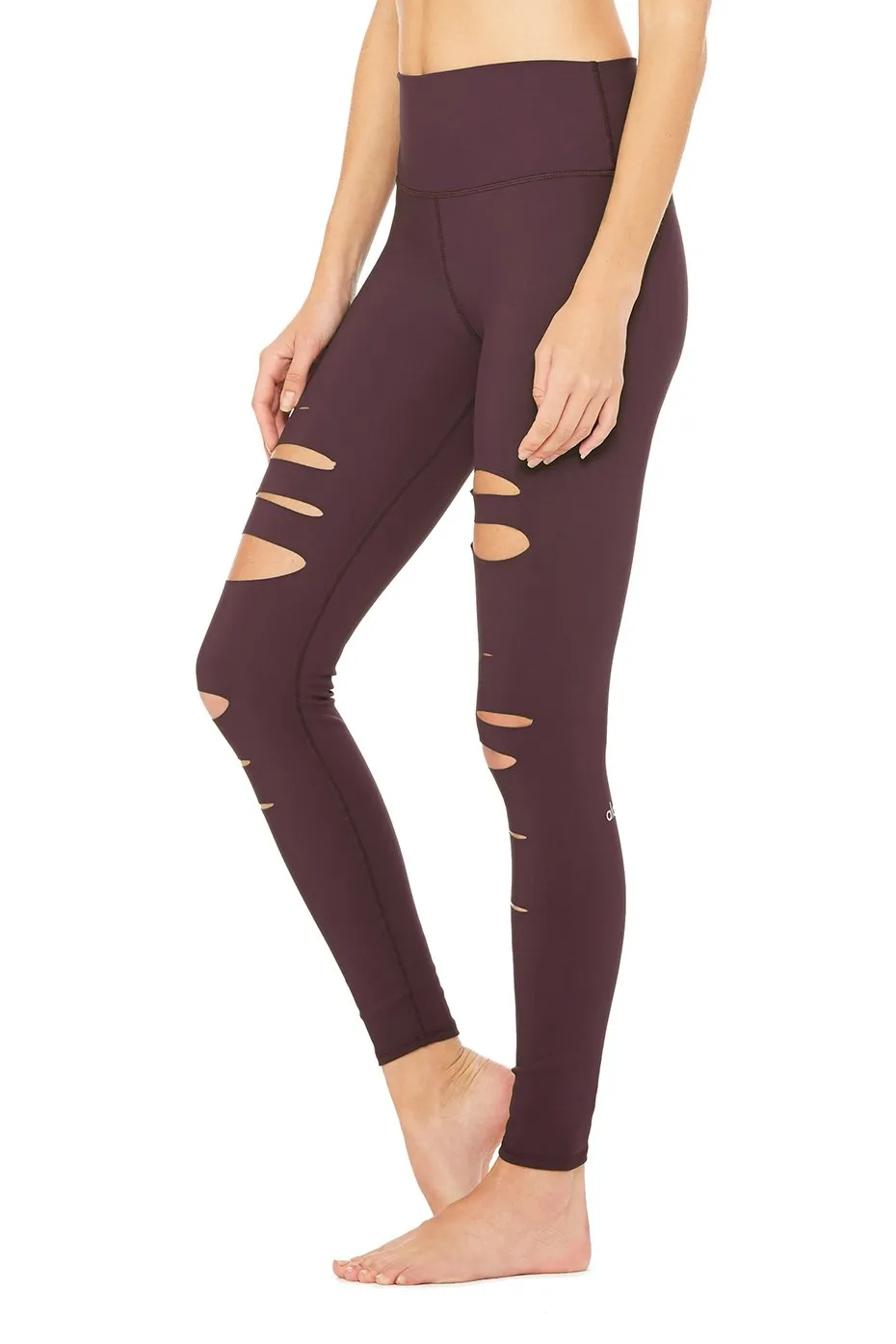 High-Waist Ripped Warrior Legging