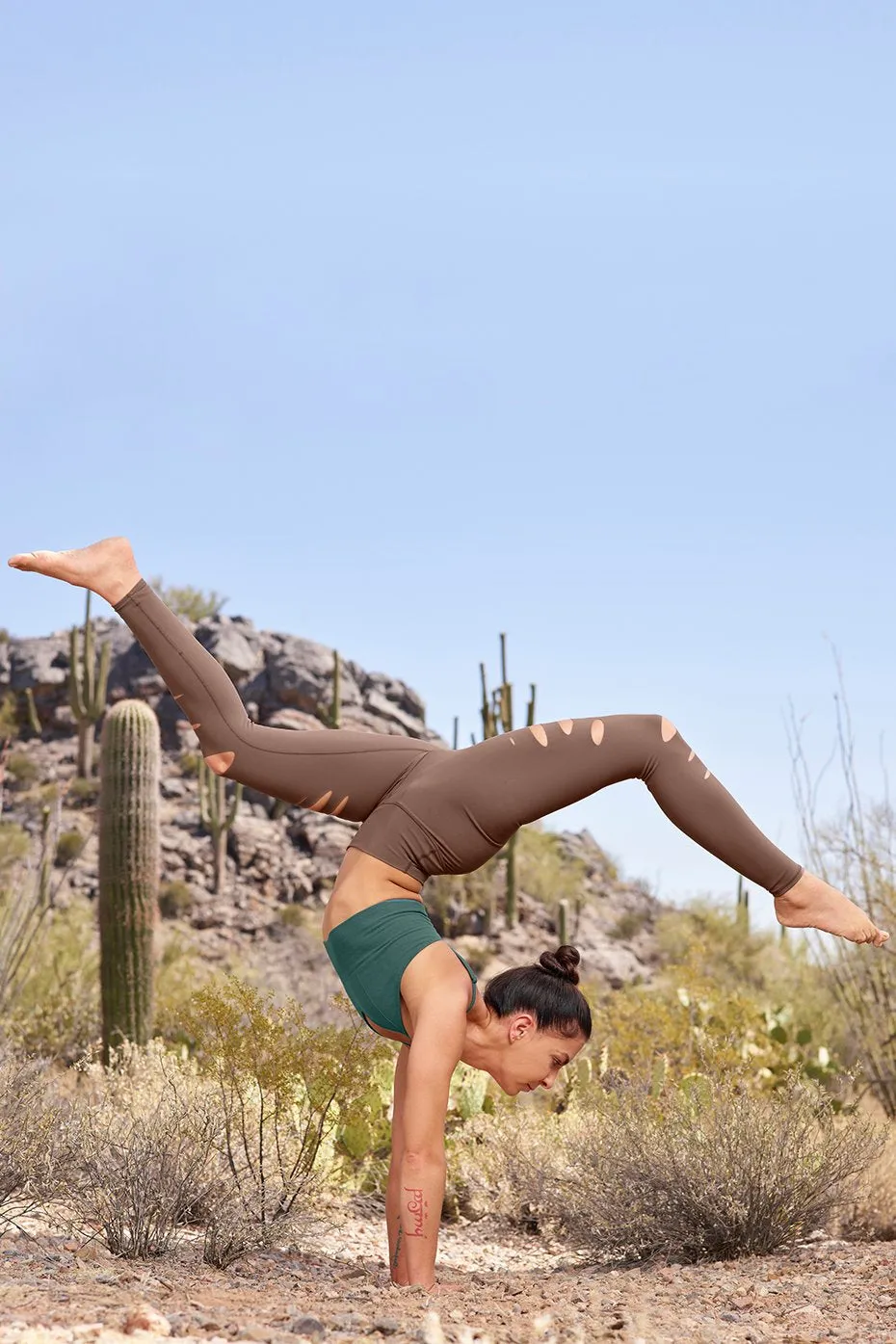 High-Waist Ripped Warrior Legging