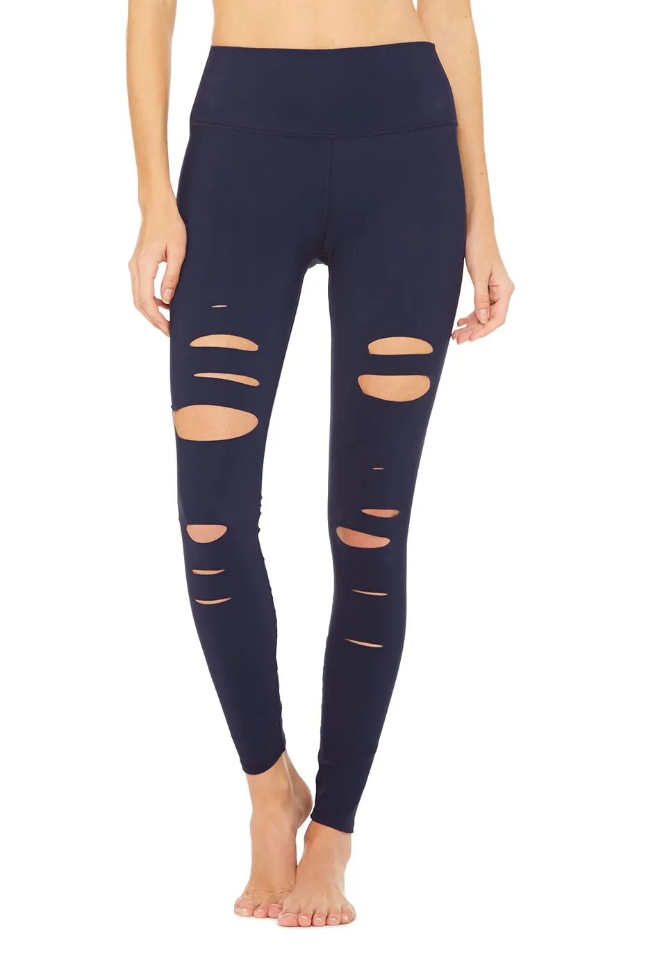 High-Waist Ripped Warrior Legging