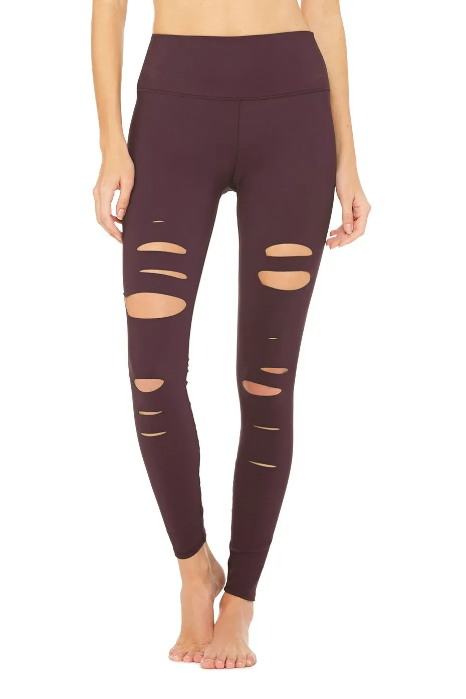 High-Waist Ripped Warrior Legging