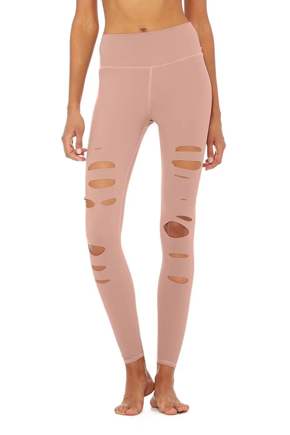 High-Waist Ripped Warrior Legging