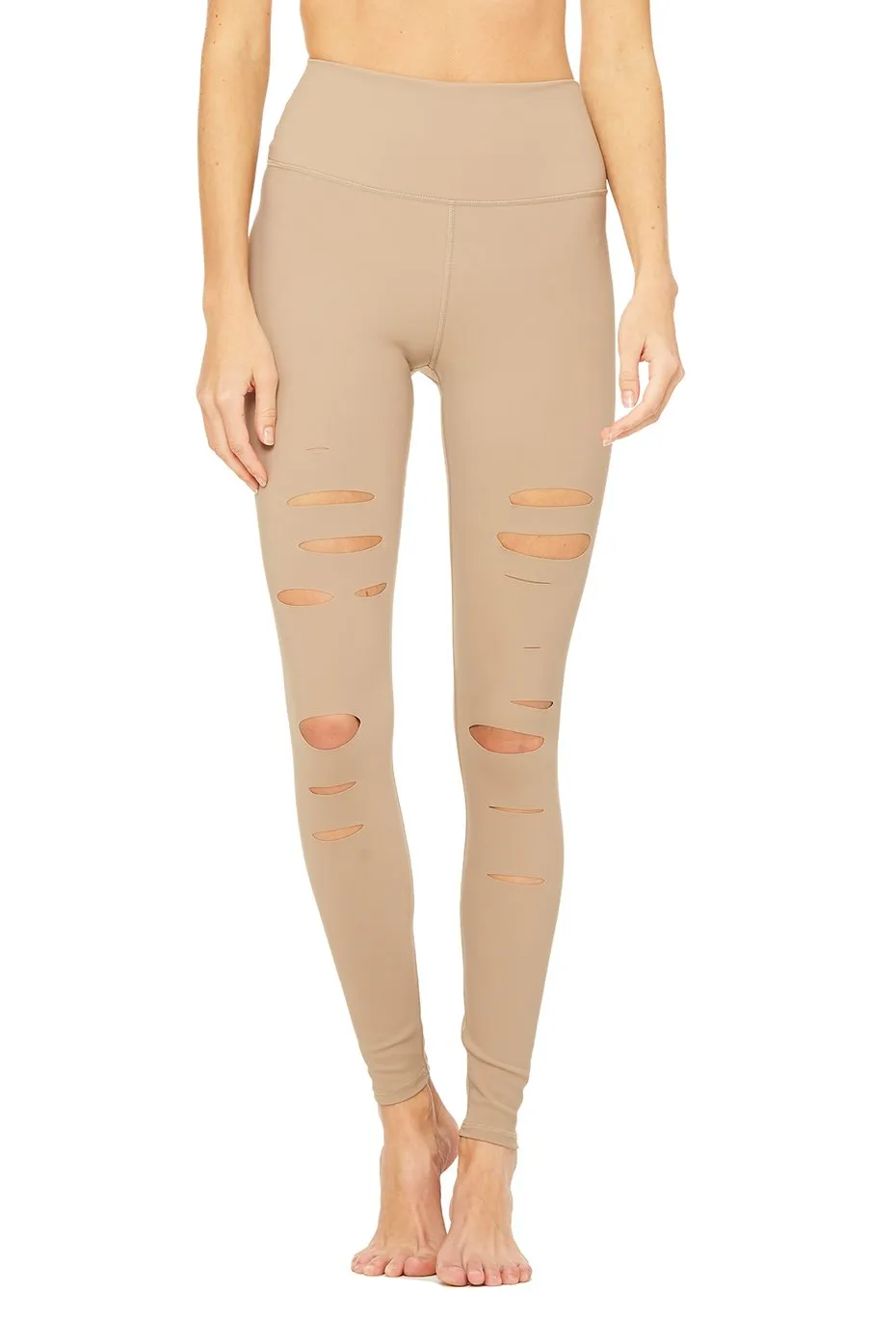 High-Waist Ripped Warrior Legging