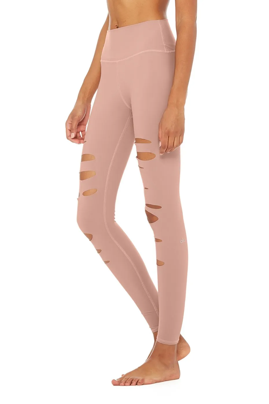 High-Waist Ripped Warrior Legging