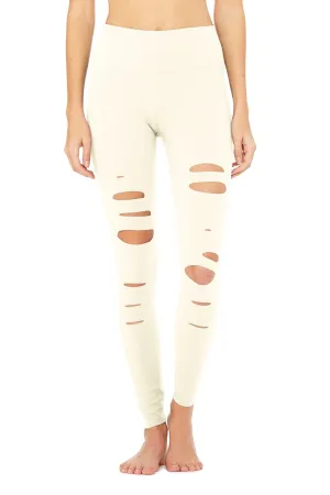 High-Waist Ripped Warrior Legging