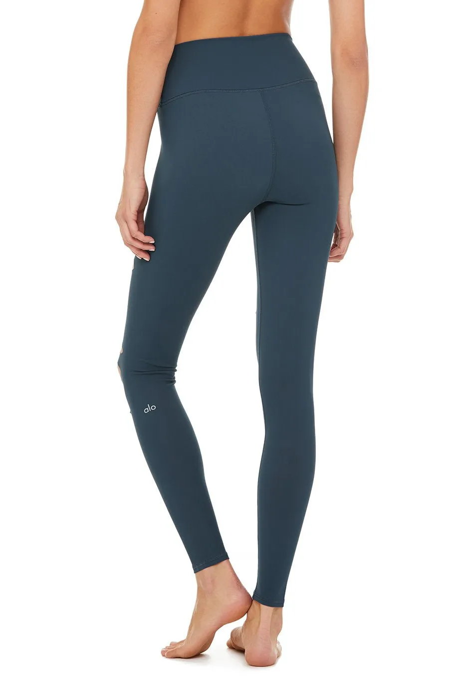High-Waist Ripped Warrior Legging