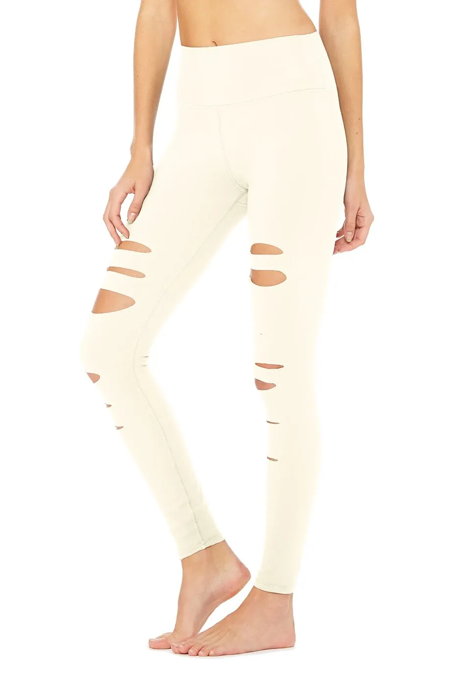High-Waist Ripped Warrior Legging