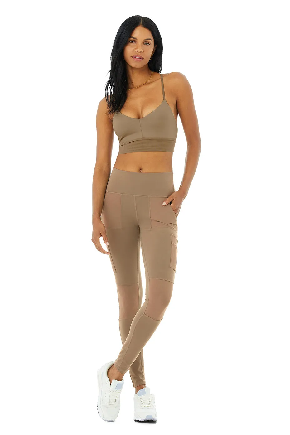 Lavish Bra & High-Waist Cargo Legging Set