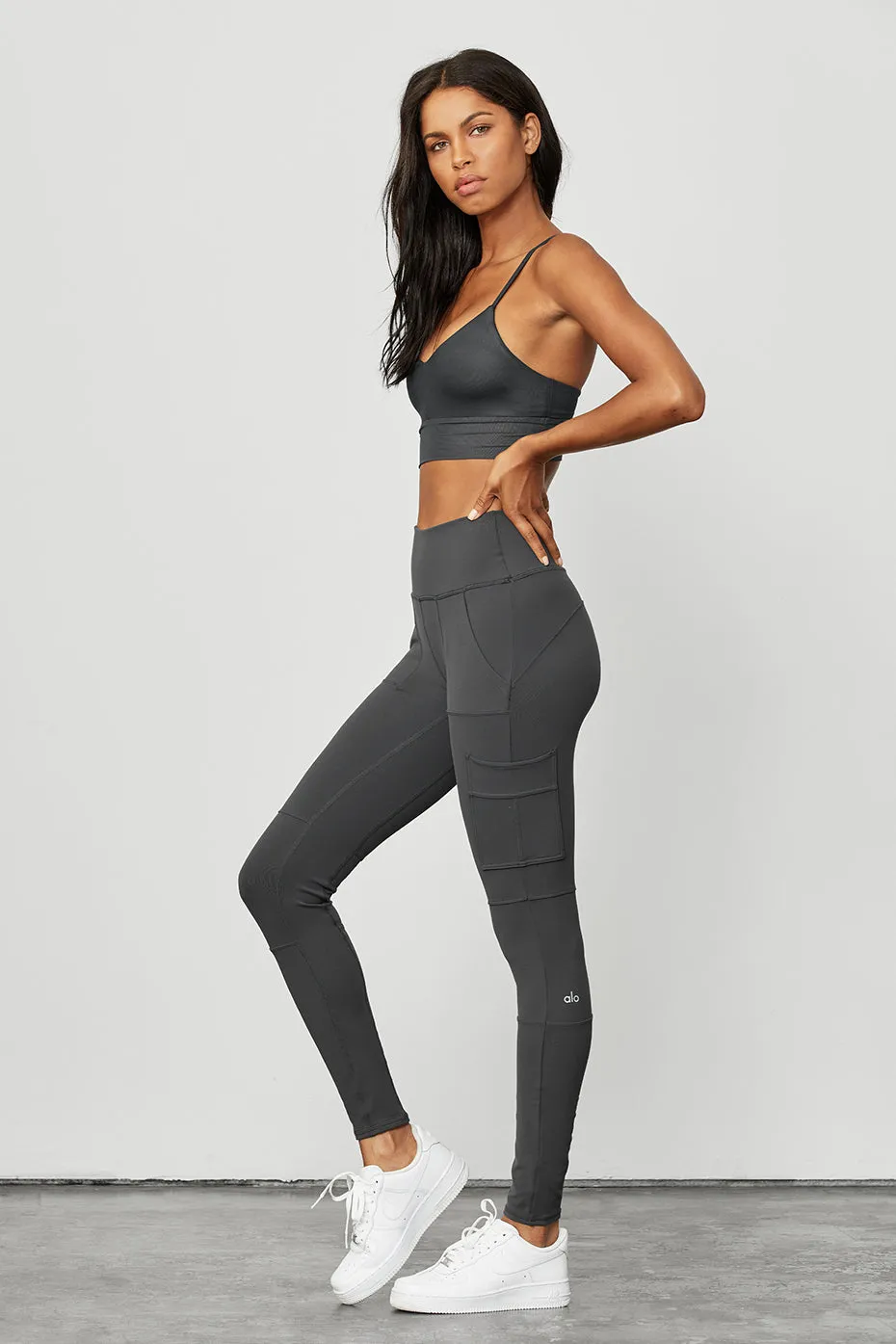 Lavish Bra & High-Waist Cargo Legging Set