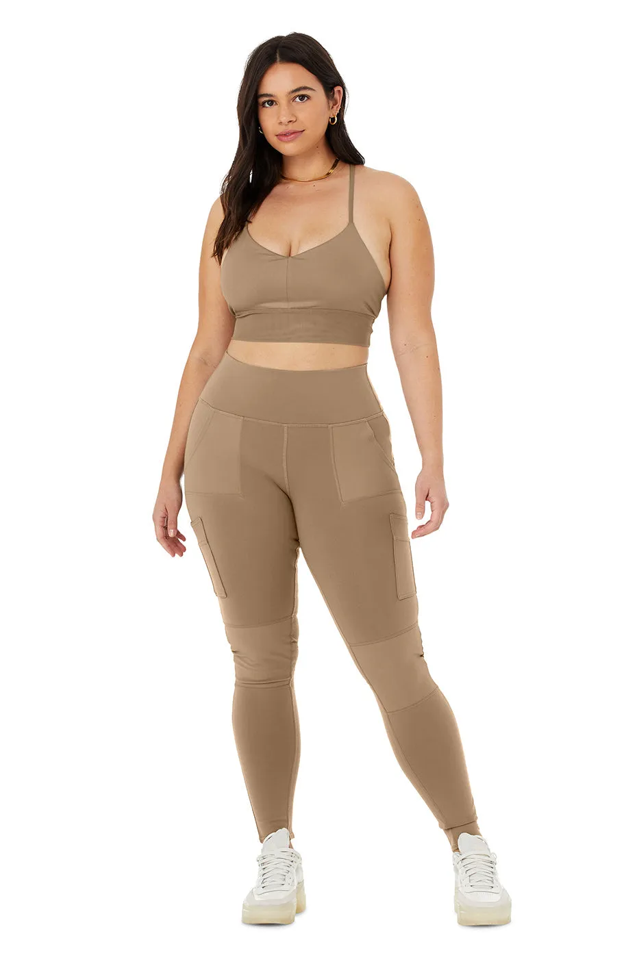 Lavish Bra & High-Waist Cargo Legging Set