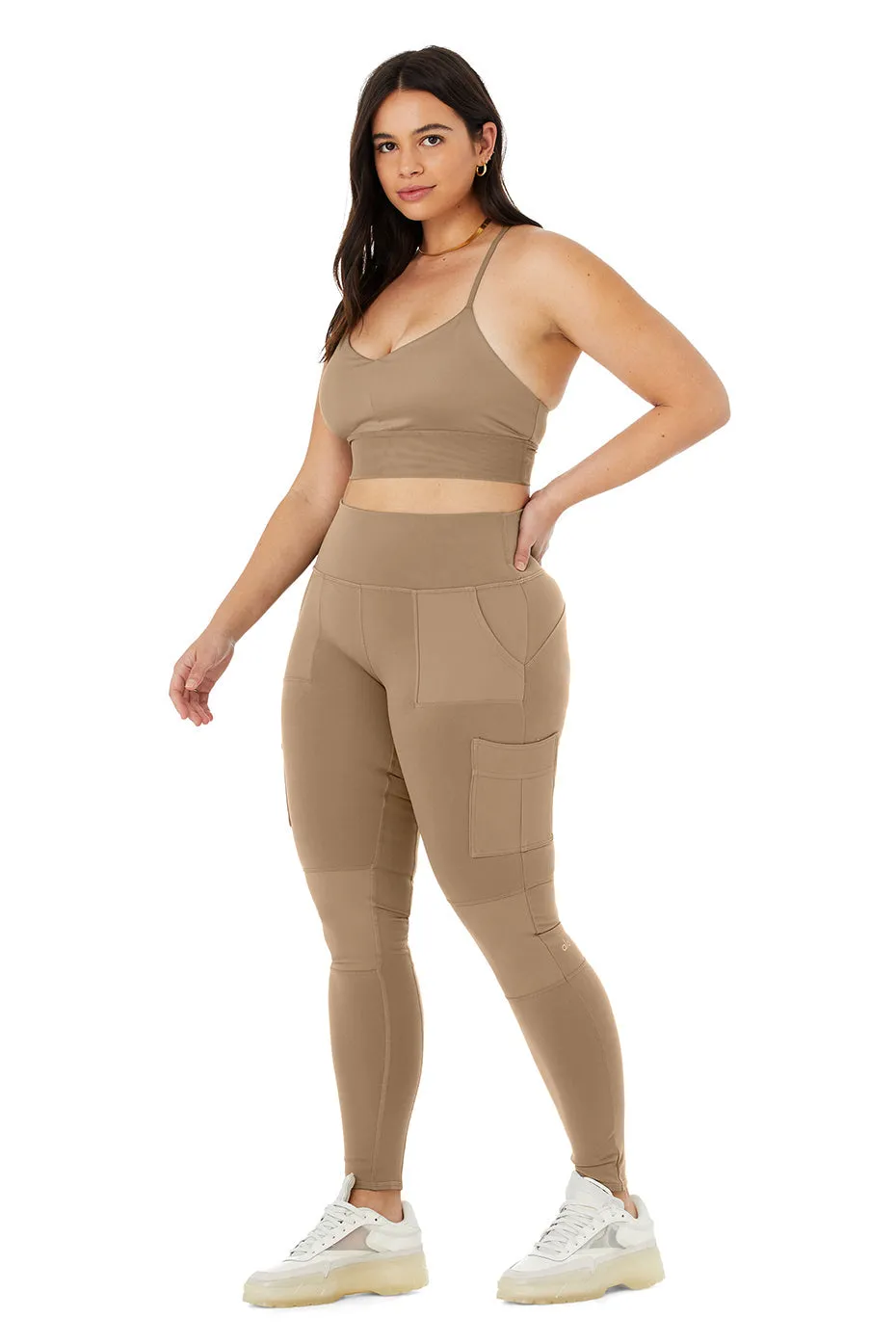 Lavish Bra & High-Waist Cargo Legging Set