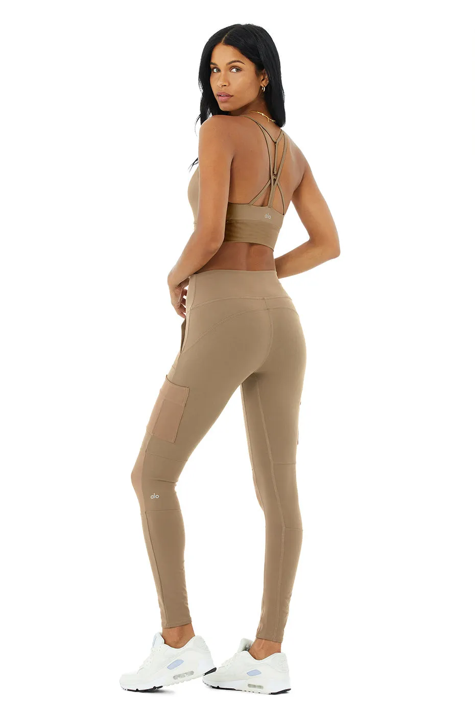 Lavish Bra & High-Waist Cargo Legging Set
