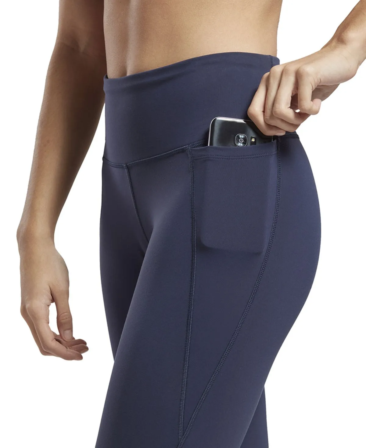 Lux Women's High Waist Slip-on Leggings, Macy's Reebok Exclusive
