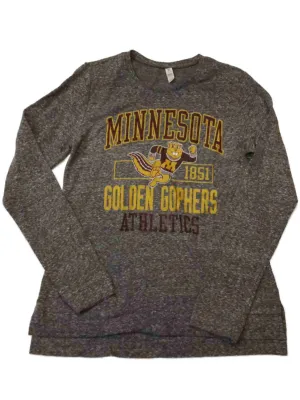 Minnesota Golden Gophers Under Armour Semi-Fitted LS Crew Neck T-Shirt (M)
