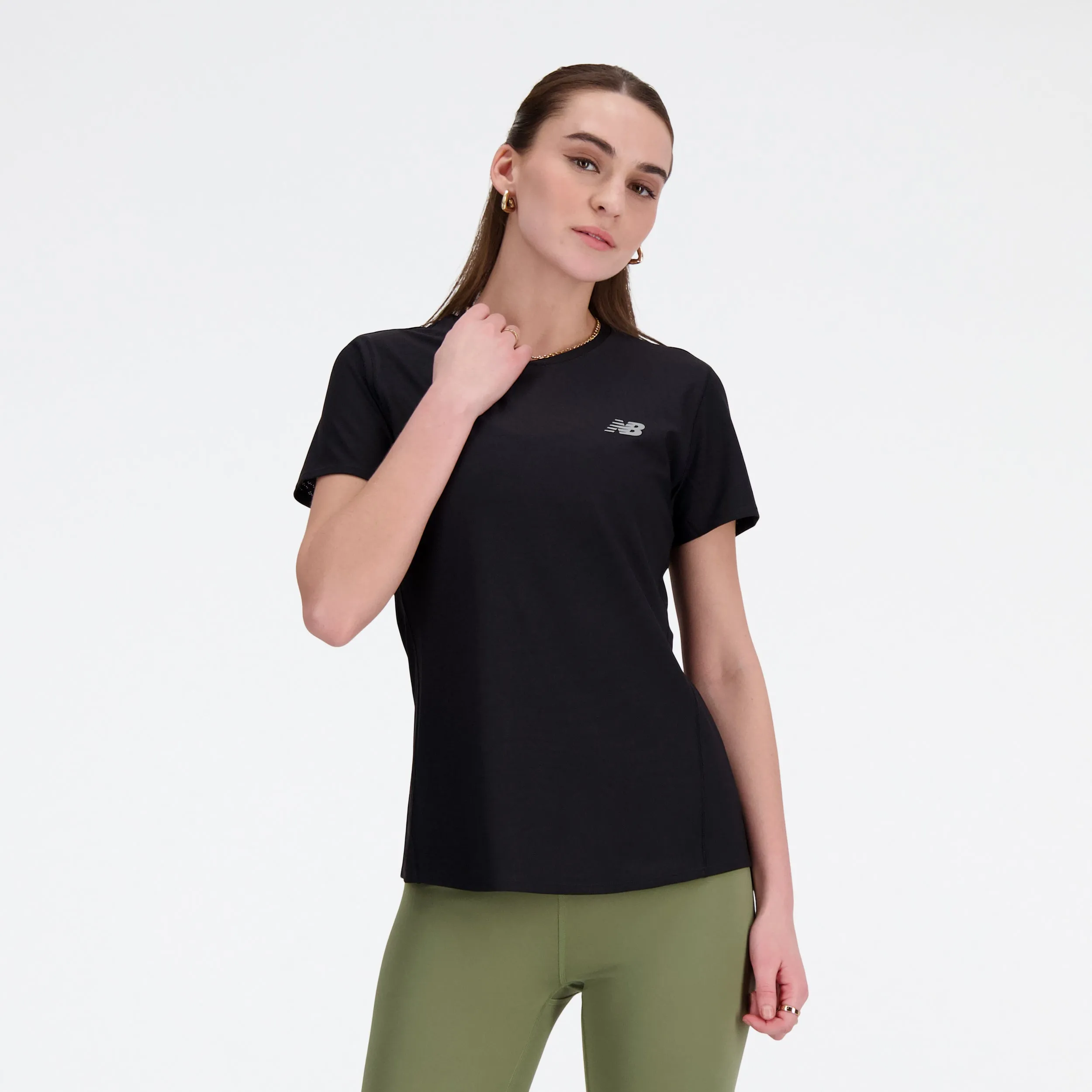 NEW BALANCE Jacquard Slim T-Shirt