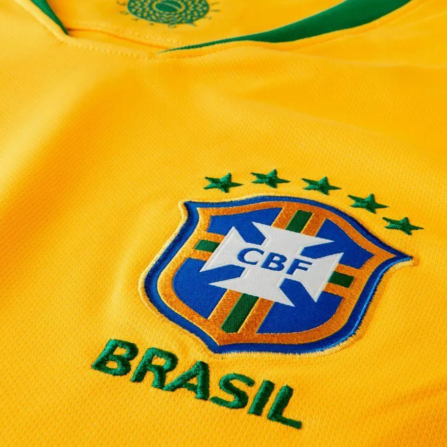 Nike Men's Brasil 2018 Home Jersey