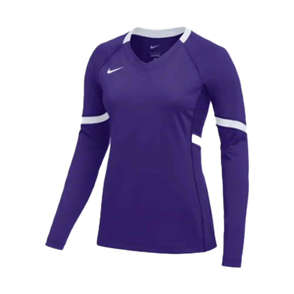 Nike Women's Stock Elite LS Jersey (Slim Fit)