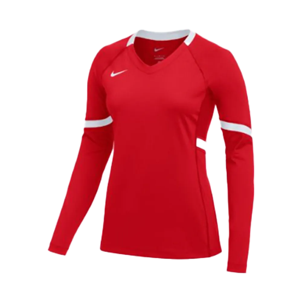 Nike Women's Stock Elite LS Jersey (Slim Fit)