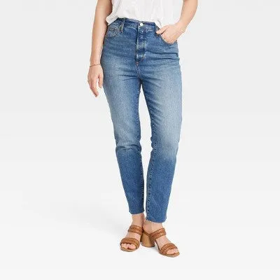 Open Box - Women's High-Rise 9's Slim Jeans - Universal Thread