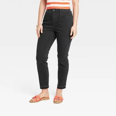 Open Box - Women's High-Rise 9's Slim Jeans - Universal Thread