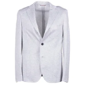 Peserico Slim-Fit Jersey Cotton Blazer
