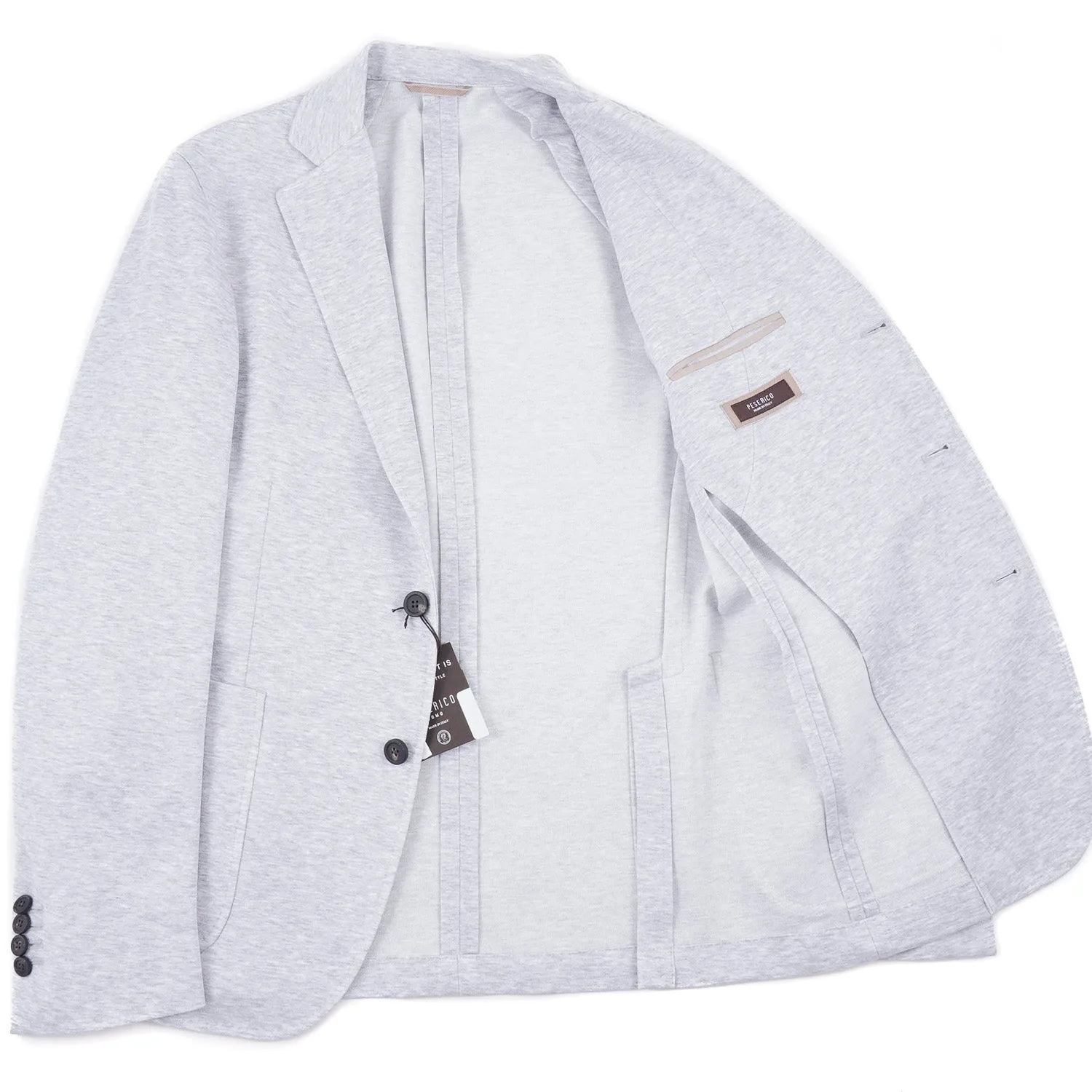 Peserico Slim-Fit Jersey Cotton Blazer