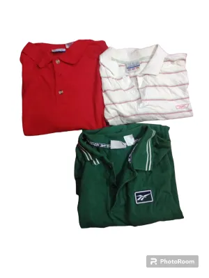 Polo Reebok Shirts 5 pcs